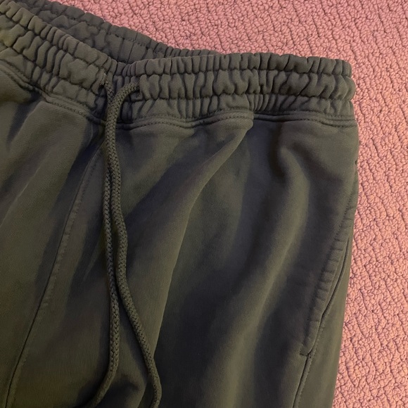 Unisex Yellow Label Co. green sweatpants - Picture 4 of 8